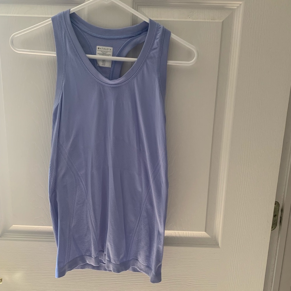 Athleta Momentum tank - Victorian Periwinkle